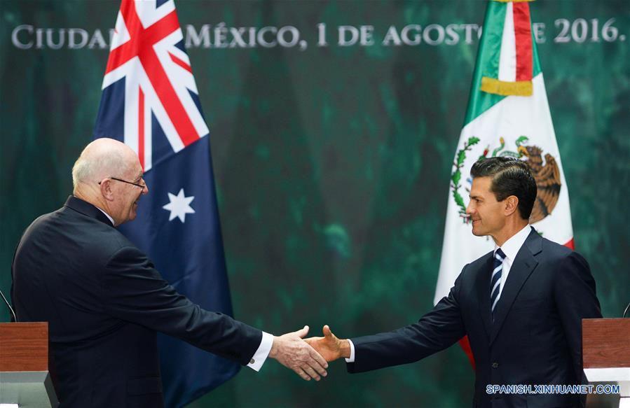 (4)MEXICO-CIUDAD DE MEXICO-AUSTRALIA-POLITICA-VISITA