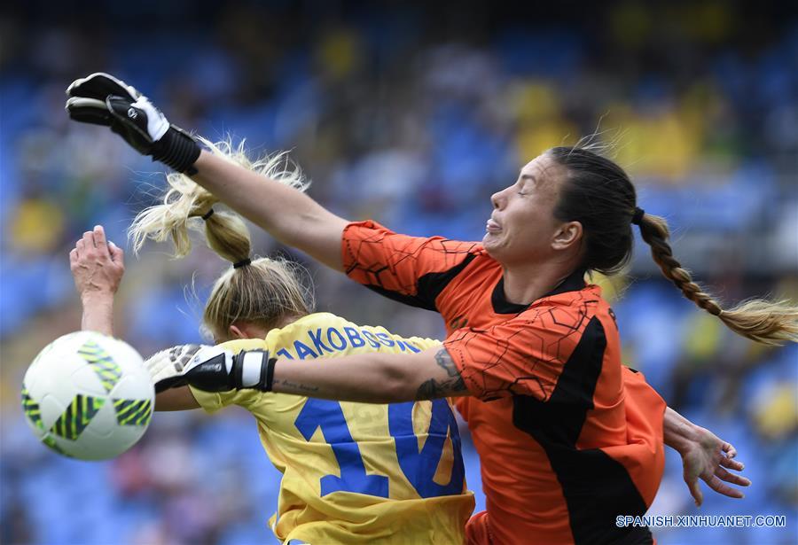 （里约奥运会）（10）足球——女足：瑞典胜南非