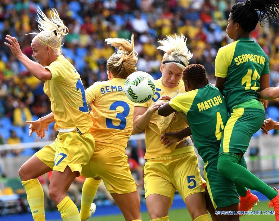（里约奥运会）（2）足球——女足：瑞典胜南非