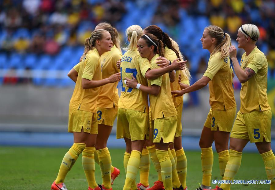 （里约奥运会）（5）足球——女足：瑞典胜南非