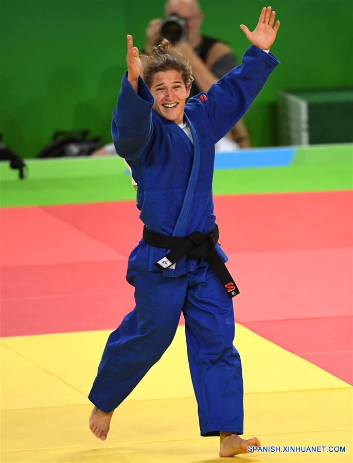 （里约奥运会·夺冠一刻）（2）柔道——女子48公斤以下级：帕雷托夺冠