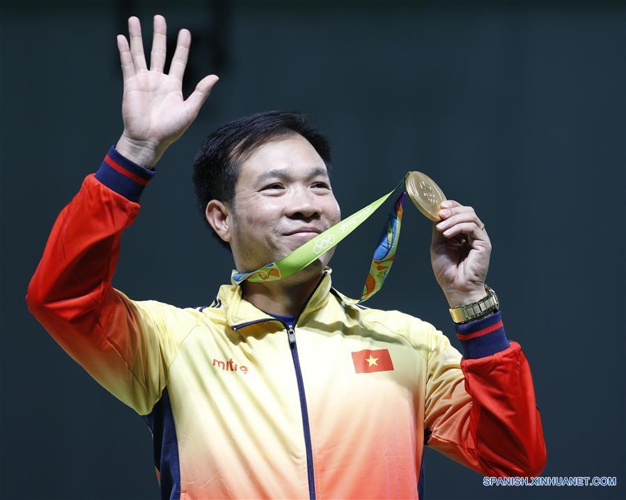 （里约奥运会·领奖台）（4）射击——黄春荣为越南代表团夺得历史上首枚奥运金牌