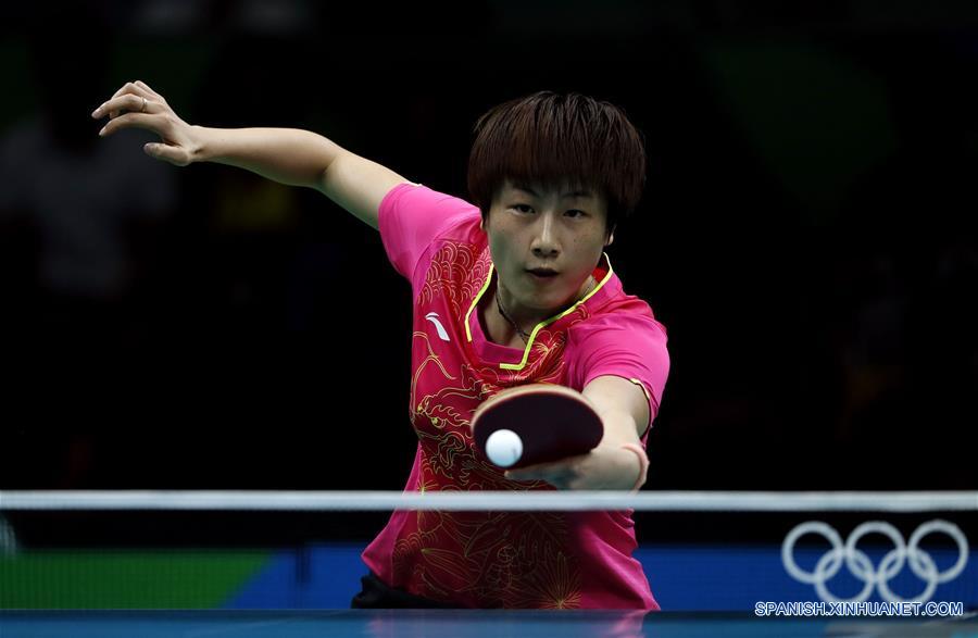 （里约奥运会）（4）乒乓球——丁宁晋级女单八强
