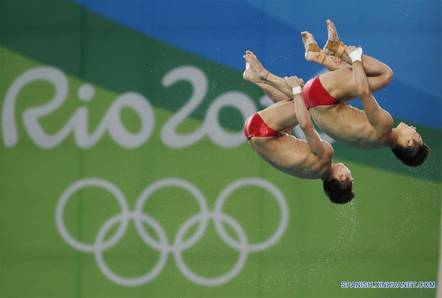 （里约奥运会）（11）跳水——男子双人十米台：林跃/陈艾森夺冠