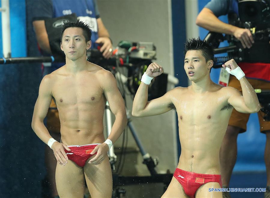 （里约奥运会）（12）跳水——男子双人十米台：林跃/陈艾森夺冠