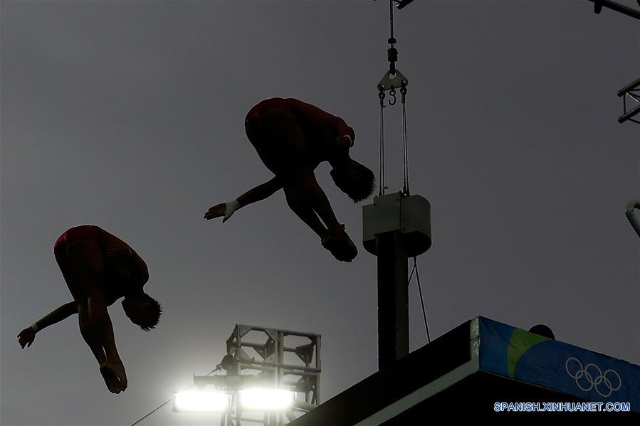 （里约奥运会）（14）跳水——男子双人十米台：林跃/陈艾森夺冠
