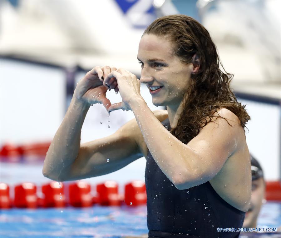 （里约奥运会）（3）游泳——匈牙利选手霍苏女子100米仰泳夺冠