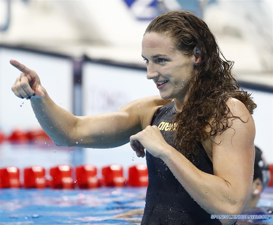 （里约奥运会）（4）游泳——匈牙利选手霍苏女子100米仰泳夺冠