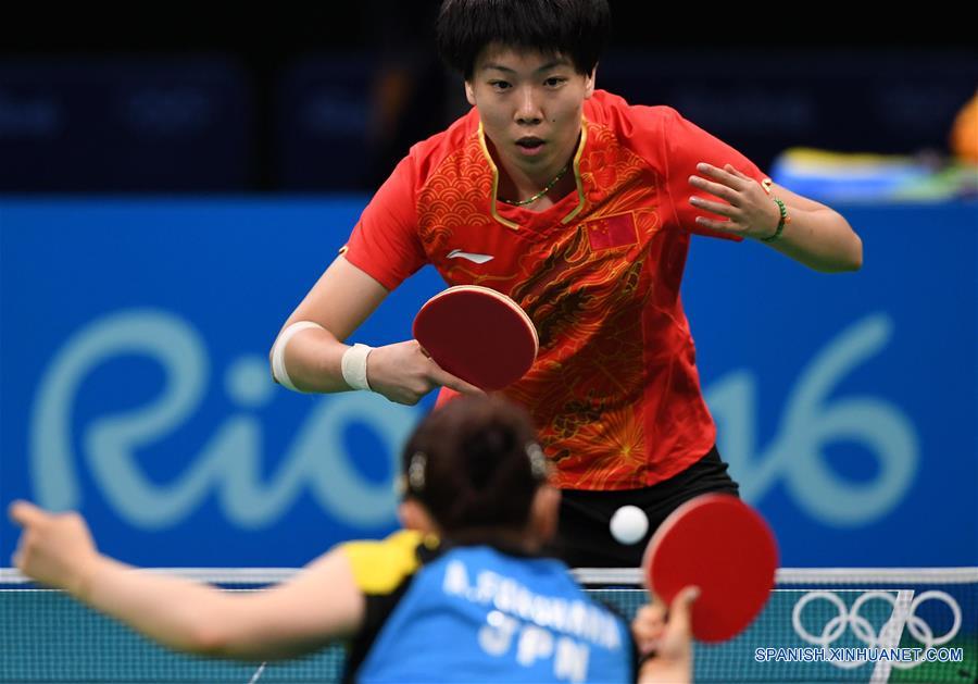 （里约奥运会）（16）乒乓球——女单：李晓霞晋级决赛