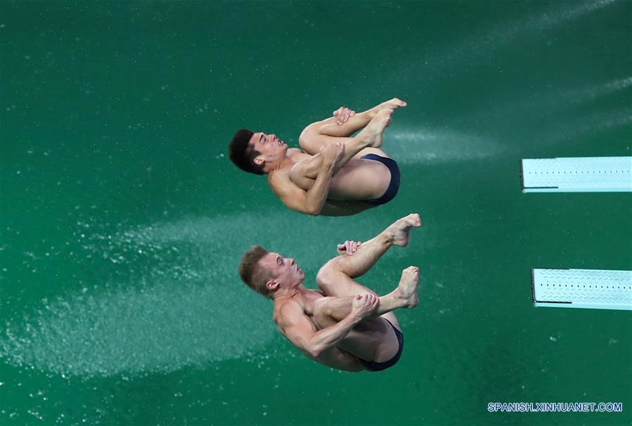 （里约奥运会）（1）跳水——男子双人三米板：英国选手夺冠