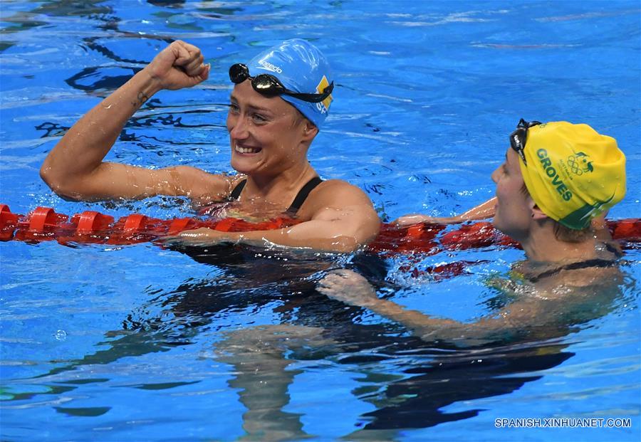 （里约奥运会）（3）游泳——女子200米蝶泳：西班牙选手加西亚夺冠