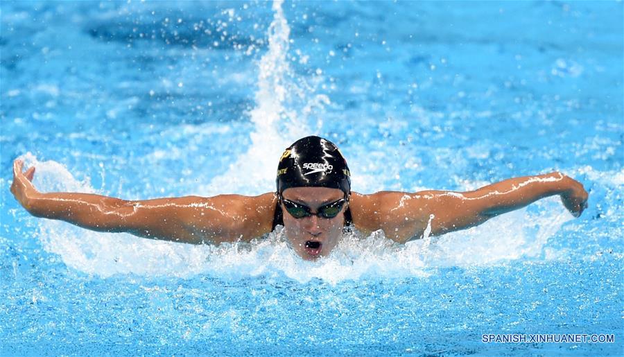 （里约奥运会）（6）游泳——女子200米蝶泳：西班牙选手加西亚夺冠