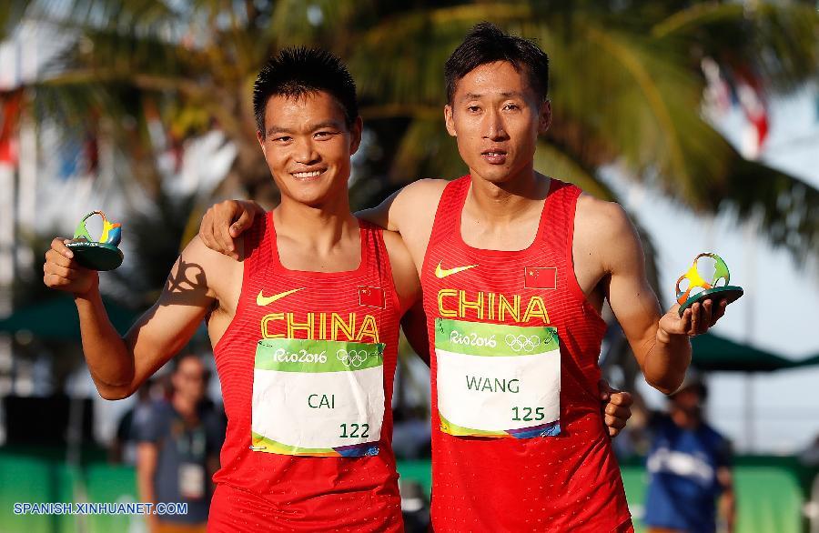 Wang Zhen de China consiguió la 12º medalla de oro para China en los Juegos Olímpicos de Río al ganar hoy la marcha atlética masculina de 20 kilómetros.