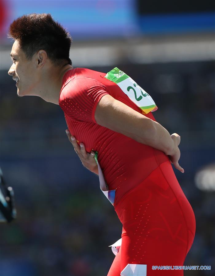 （里约奥运会）（2）田径——男子100米预赛：谢震业晋级半决赛