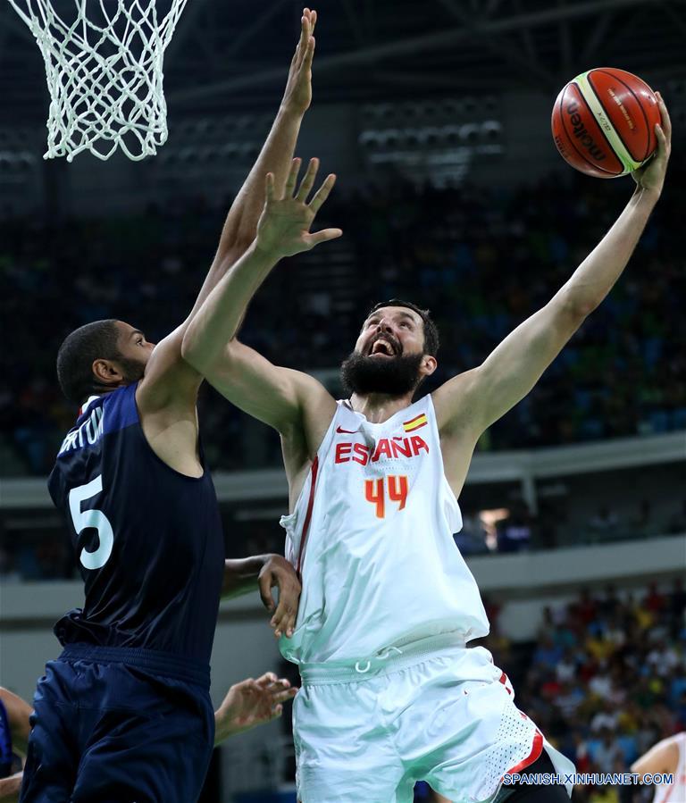 （里约奥运会）（3）篮球——男篮：西班牙队晋级四强