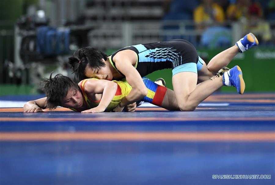 （里约奥运会）（1）摔跤——女子自由式48公斤级：孙亚楠获得铜牌