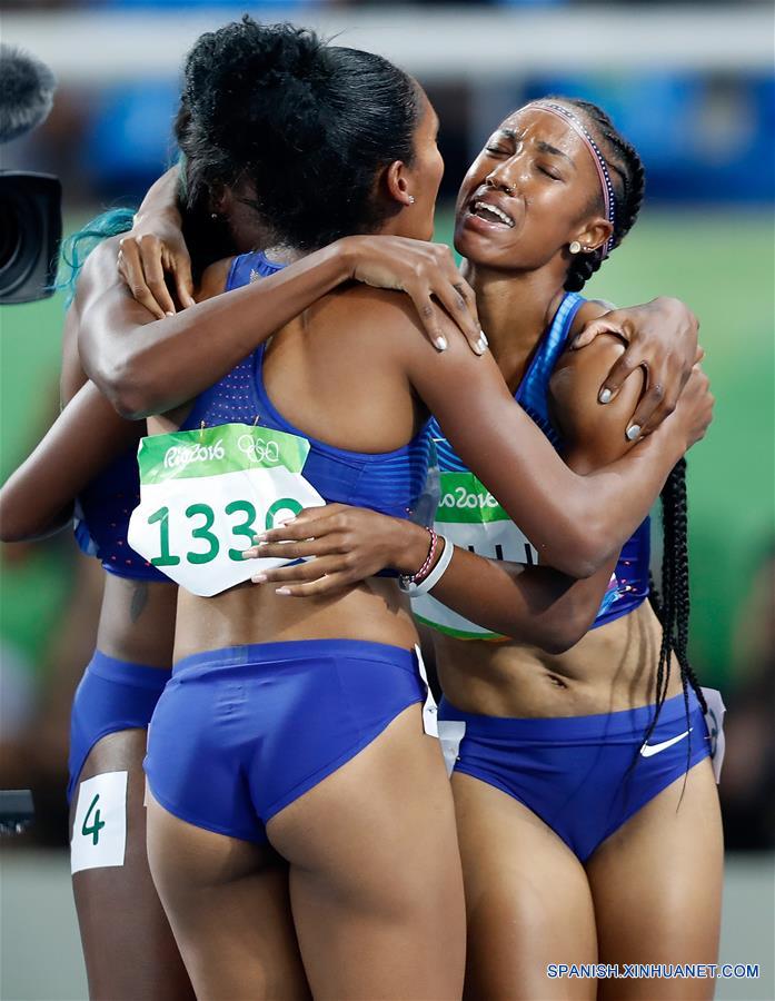 （里约奥运会）（18）田径——女子100米栏决赛：美国选手包揽金银铜牌