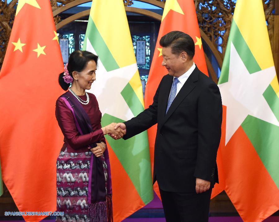 El presidente de China, Xi Jinping, prometió hoy que China seguirá teniendo un papel constructivo en la promoción del proceso de paz de Myanmar y trabajando con ese país para salvaguardar la paz y estabilidad en sus áreas fronterizas.