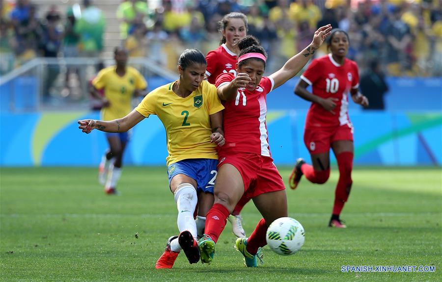 （里约奥运会）（1）足球——女足铜牌赛：巴西队无缘奖牌