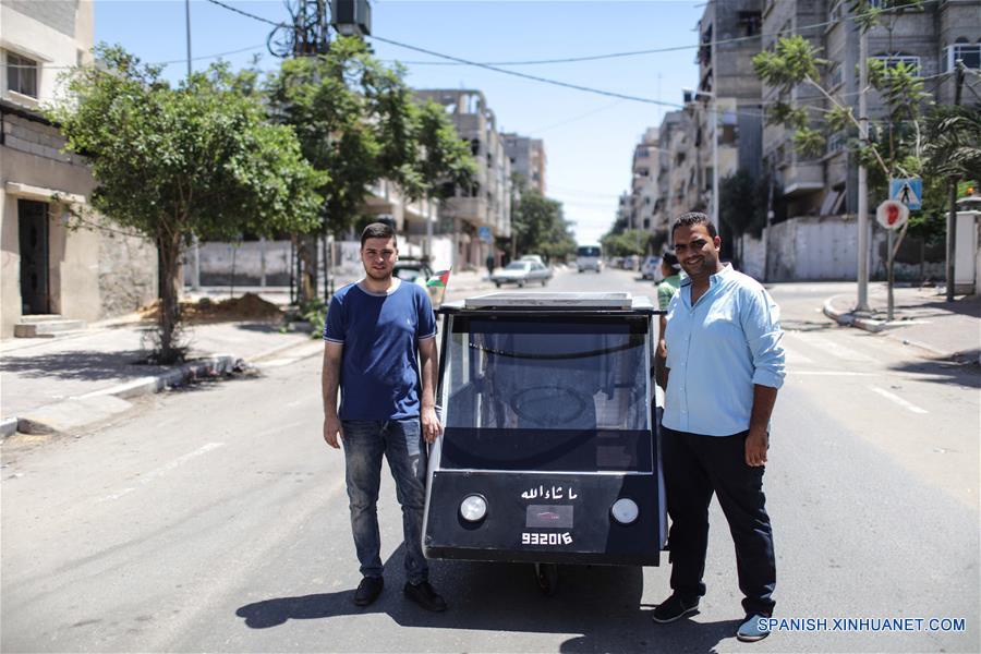 (1)MEDIO ORIENTE-GAZA-TECNOLOGIA-VEHICULO  