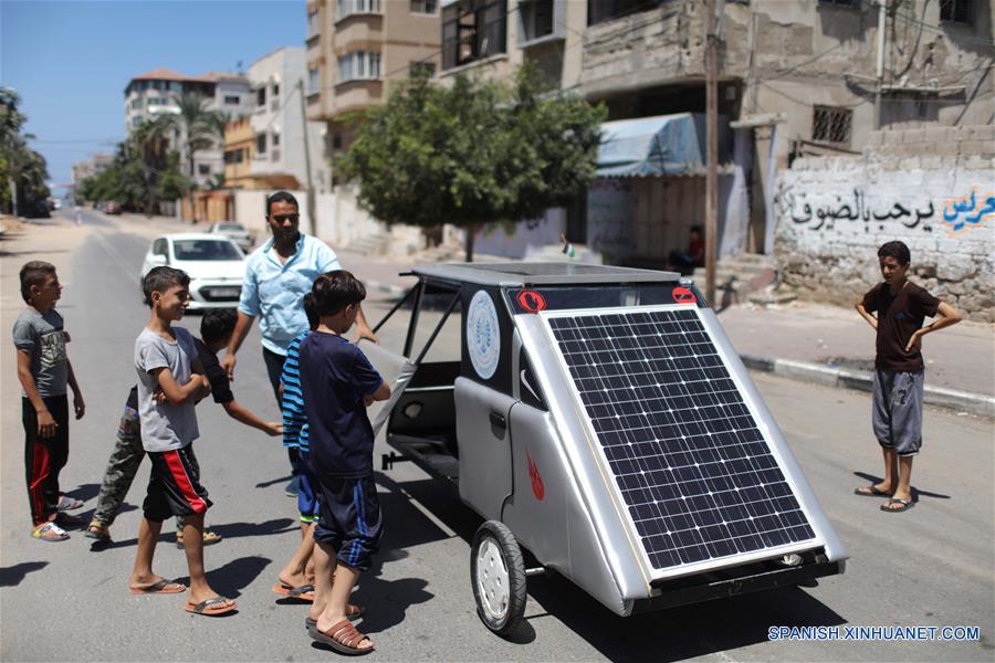 (3)MEDIO ORIENTE-GAZA-TECNOLOGIA-VEHICULO  