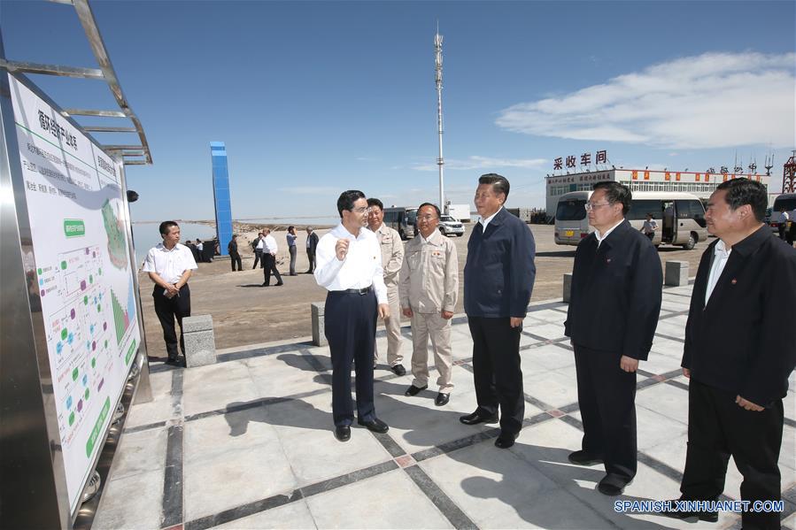 CHINA-QINGHAI-XI JINPING-INSPECTION (CN)