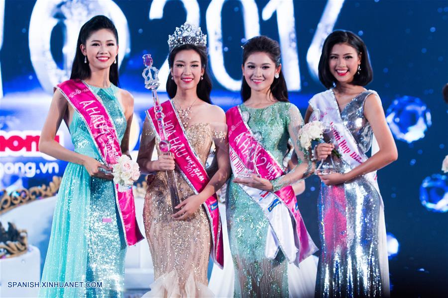 Do My Linh, una estudiante de intercambio de 20 años de edad de Hanoi, fue nombrada Miss Vietnam 2016 el domingo por la noche después de ganar un concurso de belleza nacional que promueve la belleza, la bondad y el conocimiento.