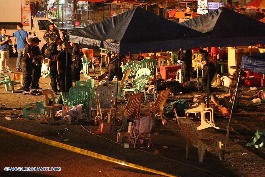 La cifra de muertes se elevó a nueve y unas 30 personas resultaron heridas a causa de una potente explosión que ocurrió esta noche en un mercado en la ciudad de Dávao, tierra natal del presidente de Filipinas Rodrigo Duterte, informó la policía.