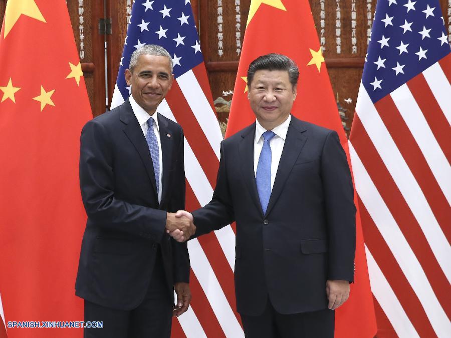 El presidente chino, Xi Jinping, se reunió hoy sábado con su homólogo estadounidense, Barack Obama, en la ciudad oriental china de Hangzhou, en vísperas de la Cumbre del G20.