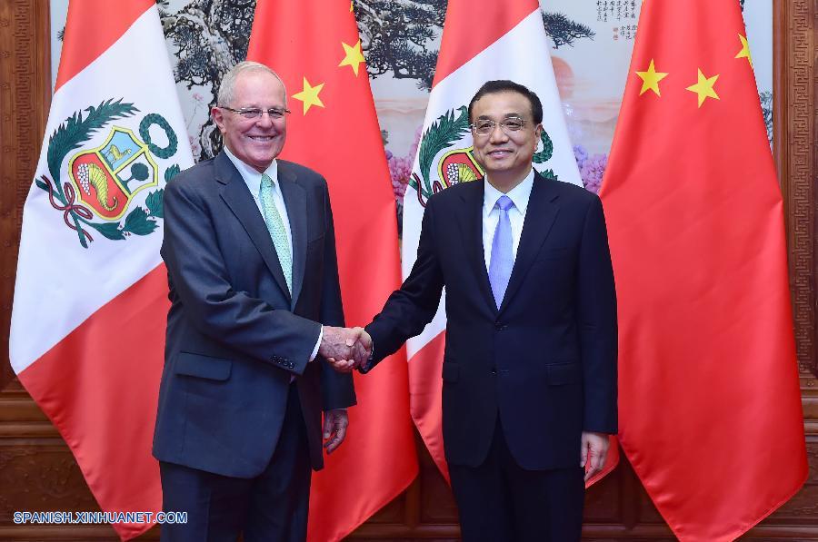 China está dispuesta a trabajar con Perú para promover el éxito de la próxima Reunión de Líderes de las Economías del Foro de Cooperación Asia Pacífico (APEC, por sus siglas en inglés), declaró hoy el primer ministro chino, Li Keqiang.
