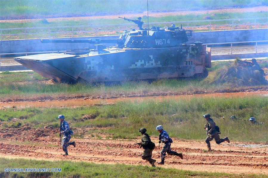 China y Rusia comenzaron el martes un ejercicio naval conjunto frente a las costas de la provincia china de Guangdong en el Mar Meridional de China.