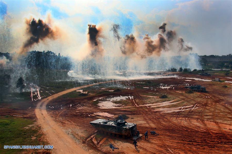 China y Rusia comenzaron el martes un ejercicio naval conjunto frente a las costas de la provincia china de Guangdong en el Mar Meridional de China.