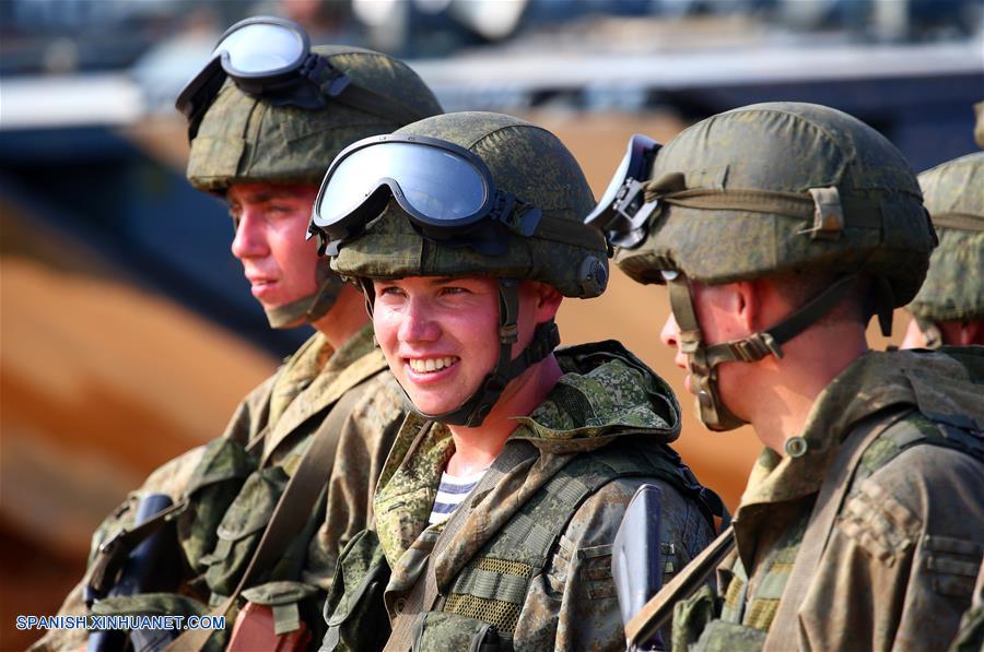 China y Rusia comenzaron el martes un ejercicio naval conjunto frente a las costas de la provincia china de Guangdong en el Mar Meridional de China.