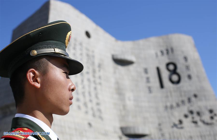 Conmemoran el 85 aniversario del Incidente del 18 de septiembre en el noreste de China