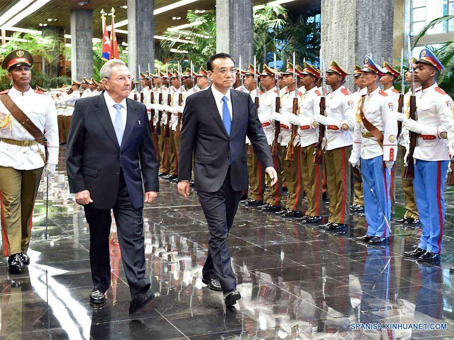 Visite du Premier ministre chinois à Cuba