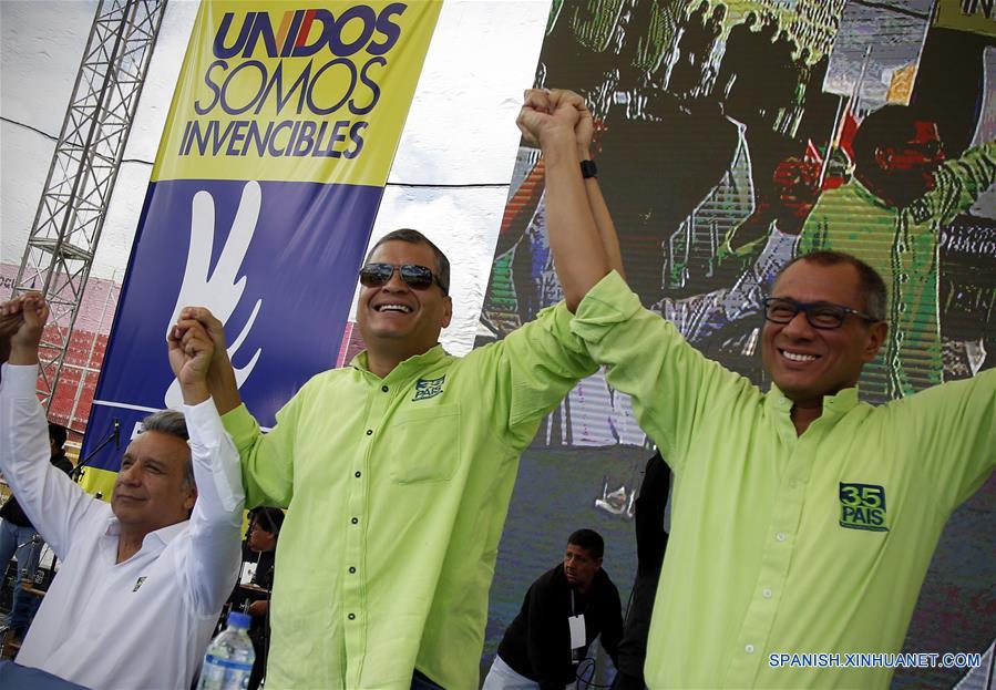 (4)ECUADOR-QUITO-POLITICA-ELECCIONES