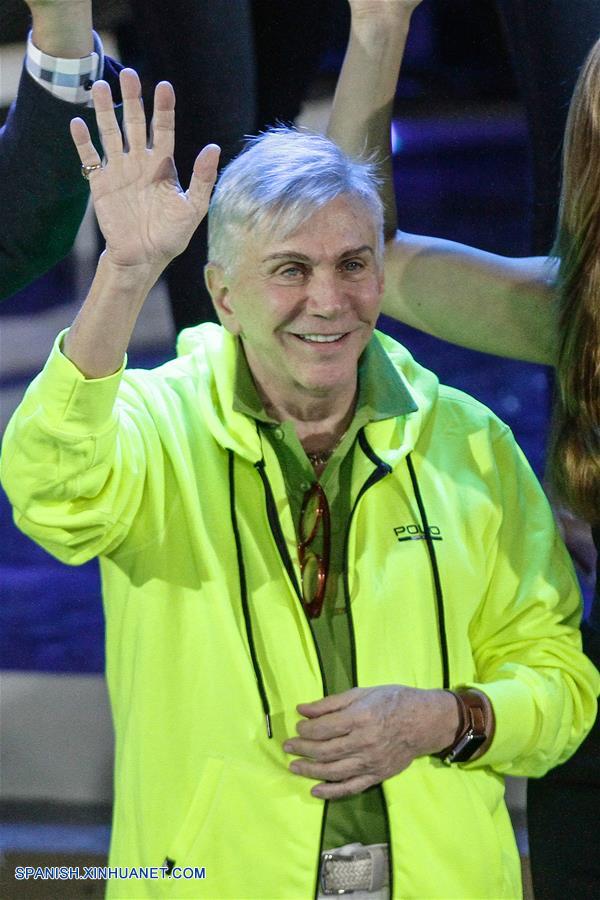 Concursantes participan en el segundo ensayo general del concurso de belleza Miss Venezuela 2016 en Caracas.