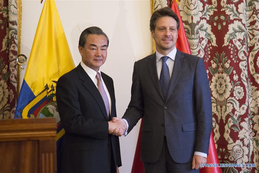 (3)ECUADOR-QUITO-CHINA-POLITICA-REUNION