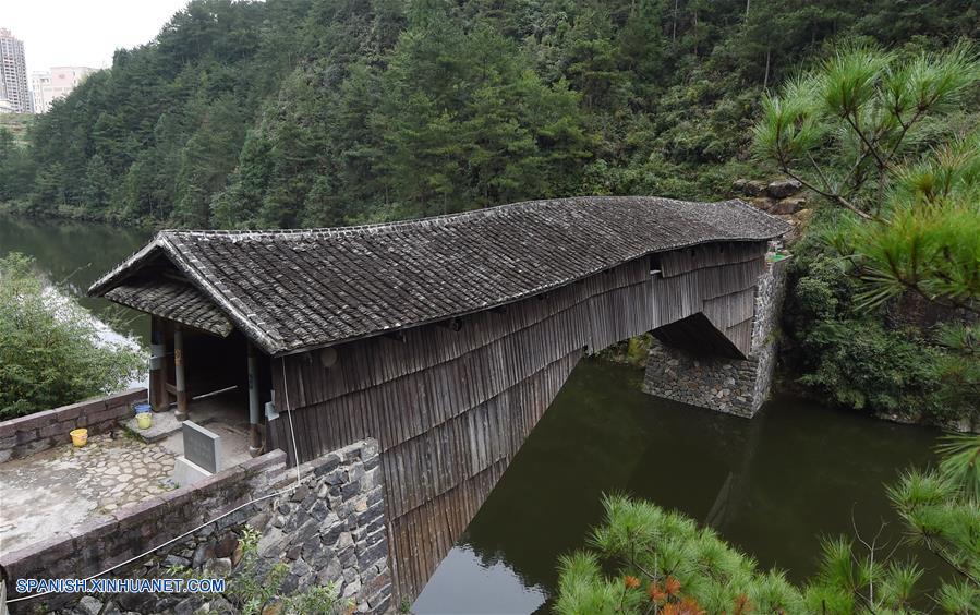 El condado de Shouning conserva 19 puentes de arco de madera antiguos.