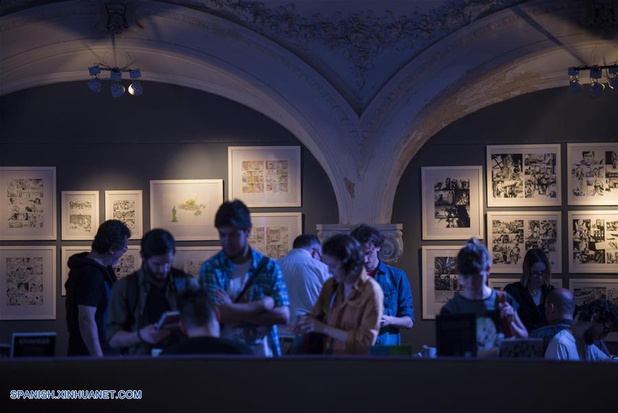 Exposición 'Descubriendo el manhua chino' reúne 230 obras de historieta china, 130 de ellas originales, de doce artistas diferentes.