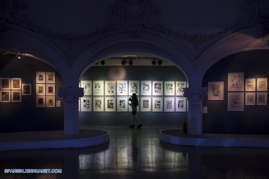 Exposición 'Descubriendo el manhua chino' reúne 230 obras de historieta china, 130 de ellas originales, de doce artistas diferentes.