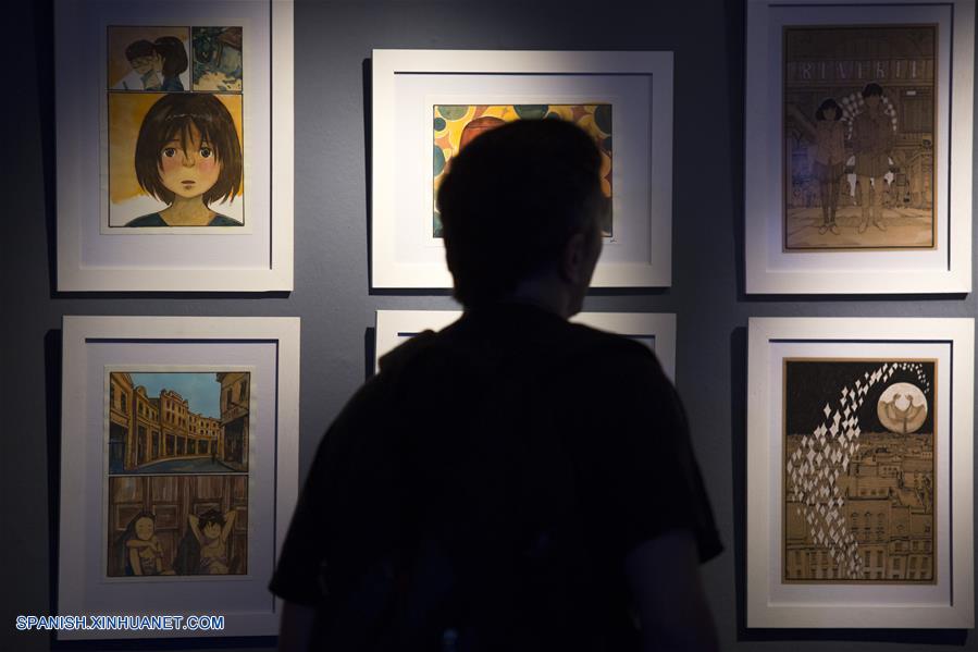 Exposición 'Descubriendo el manhua chino' reúne 230 obras de historieta china, 130 de ellas originales, de doce artistas diferentes.