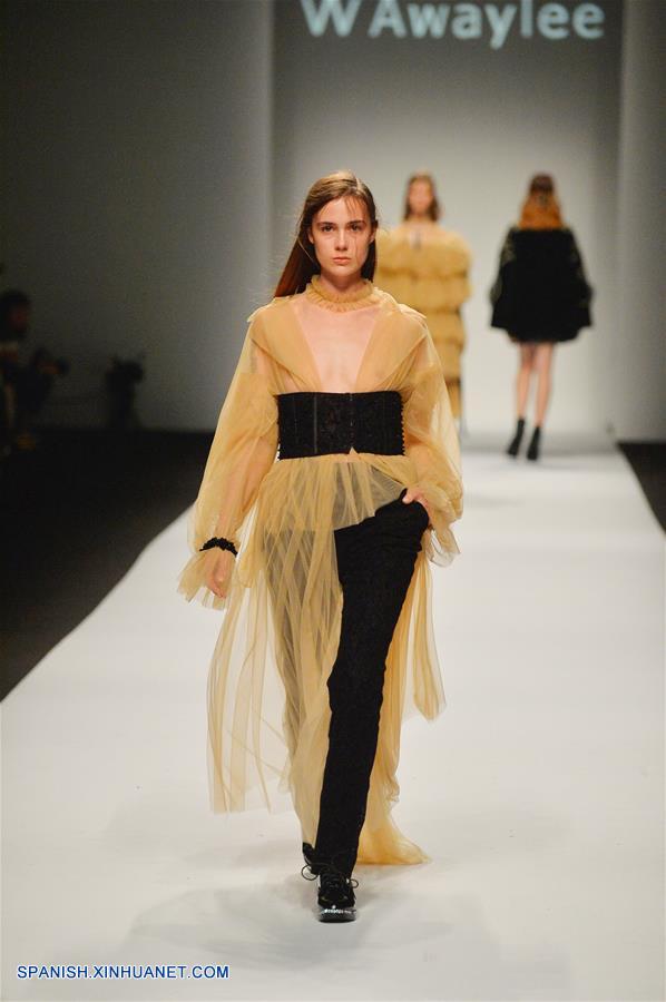 Semana de la Moda de Shanghai: Creaciones de la marca china Awaylee