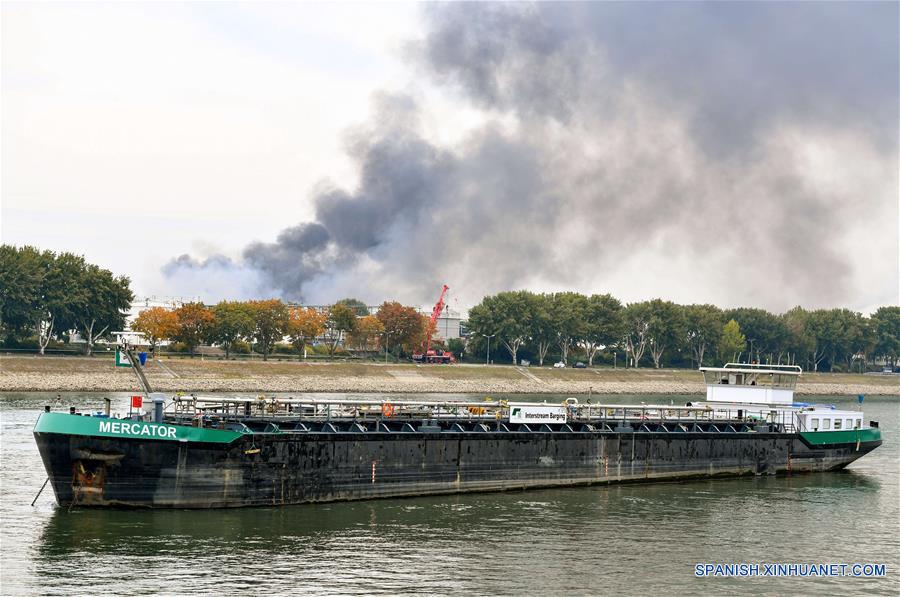 (1)ALEMANIA-LUDWIGSHAFEN-ACCIDENTE-PLANTA