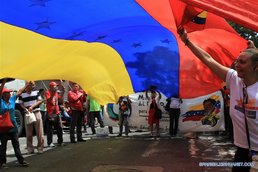 (1)VENEZUELA-CARACAS-SOCIEDAD-PROTESTA