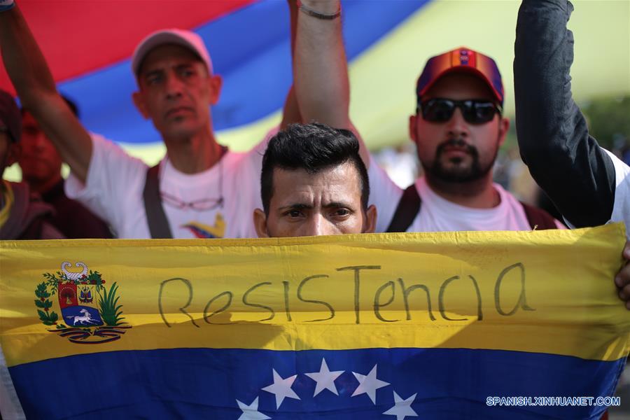 (48)VENEZUELA-CARACAS-SOCIEDAD-PROTESTA