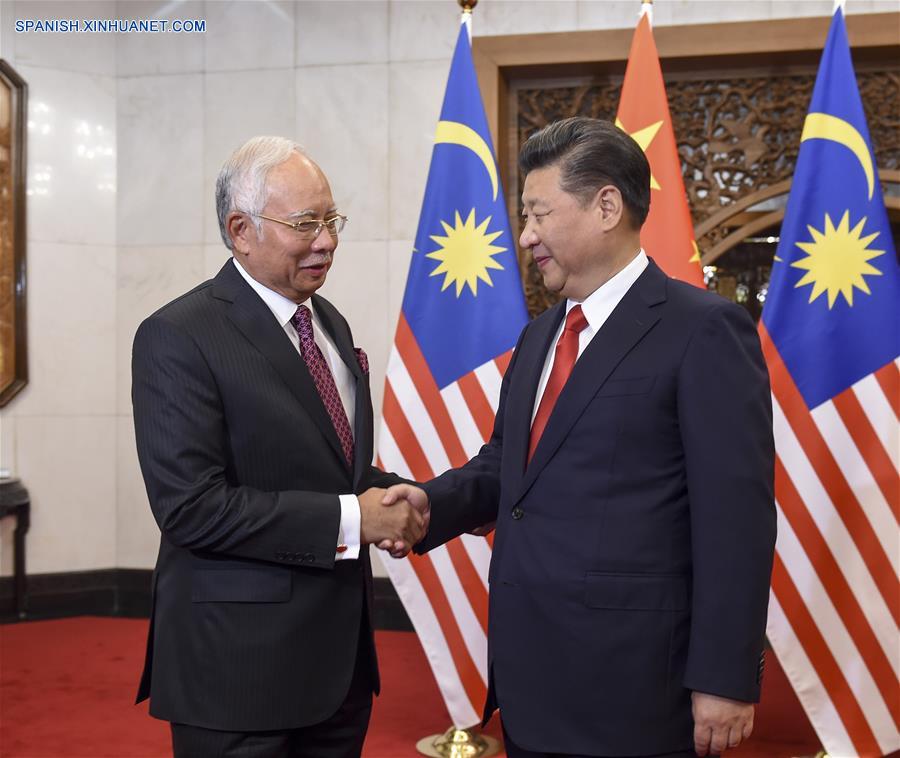 CHINA-BEIJING-XI JINPING-NAJIB-MEETING (CN)