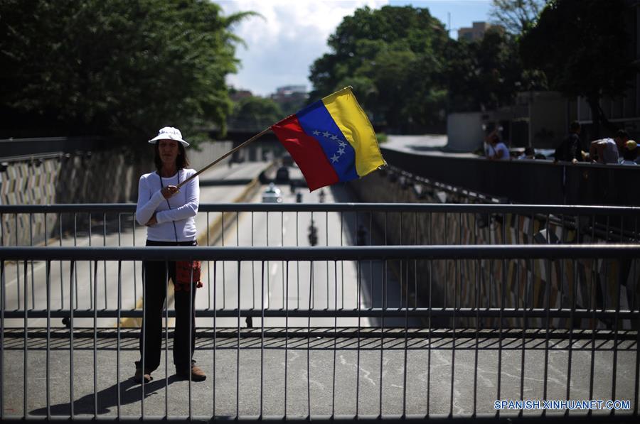 (6)VENEZUELA-CARACAS-SOCIEDAD-PROTESTA