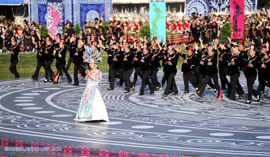 Guizhou: Feria para celebrar año nuevo de grupo étnico Miao en Leishan
