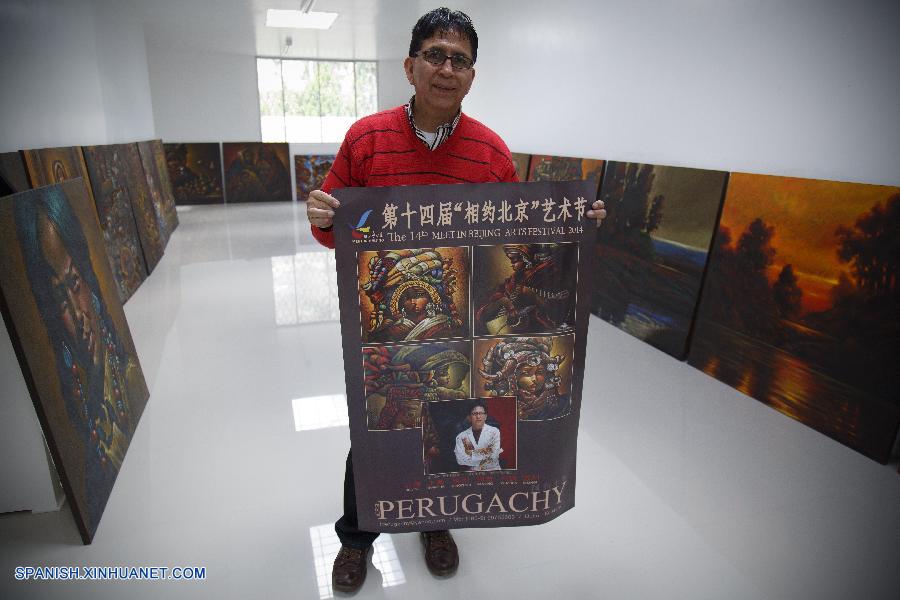 El afamado pintor y artista plástico ecuatoriano, Jorge Perugachy, es el principal referente en las relaciones culturales entre Ecuador y China, marcadas por una profunda amistad entre ambos pueblos, que establecieron relaciones diplomática en 1980.